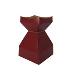 Tapered Water Vase Cranberry Red -260mmH