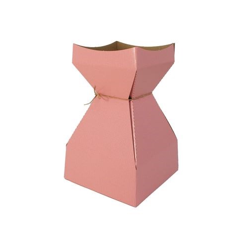 Tapered Water Vase Pink-260mmH