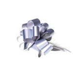 Pull Bow 32mm Wide - Silver x5 pack