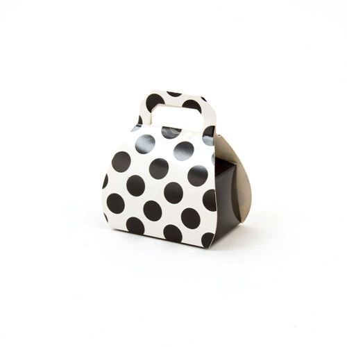 Polka Dot Bag Favor Box