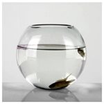 Fish Bowl (Small) - size: 145mmD middle, 120mmH