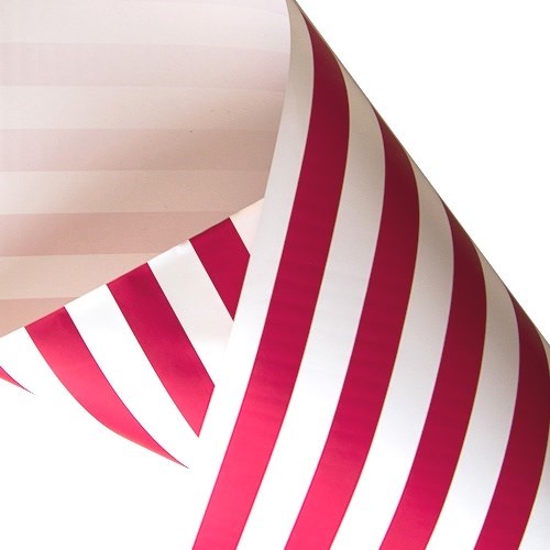 Pearlwrap - Red & White Stripe