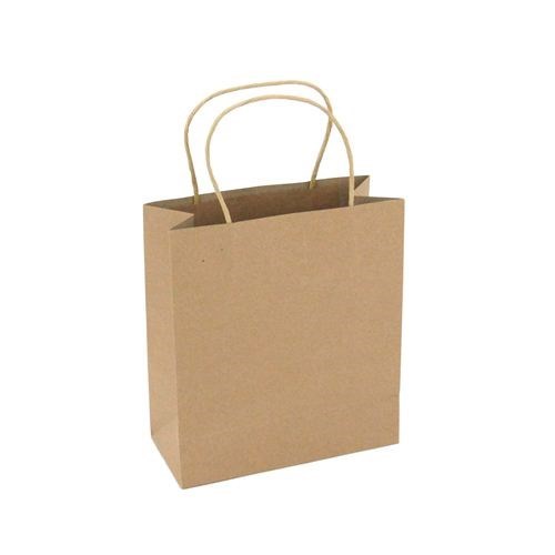 Kraft Carry Bags small (10pk)