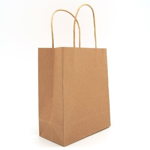 Kraft Carry Bags Medium (10pk)