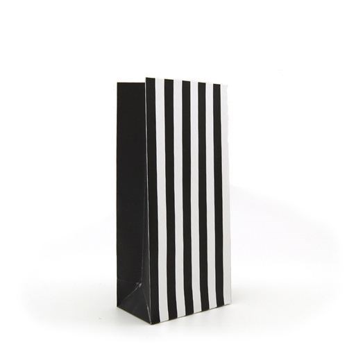 Gloss Stripe Paper Bags (10pk)