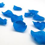 Art. Rose Petals 5cm Dia (80pc - Light Blue