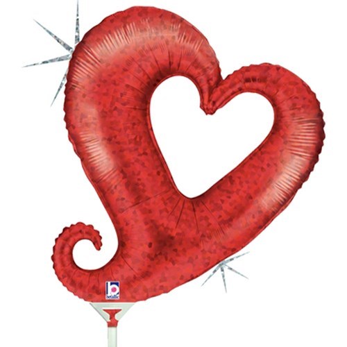 Chain of Hearts Red