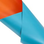 Pearlwrap - Tangerine/Teal - 50 x 60cm Sheet (pk 50 shts)
