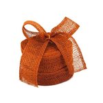 Jute Ribbon 45mmx9m - Burnt Orange