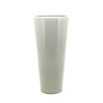 Ceramic Tapered Vase - White 360mmH