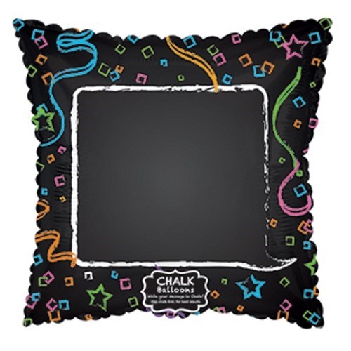 Chalkboard Confetti Border