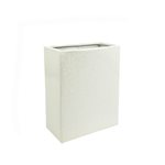 Ceramic Rectangle - White 250mmH