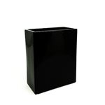 Ceramic Rectangle - Black 250mmH