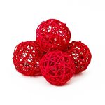 Large Willow Balls - Hot Pink 100mmD