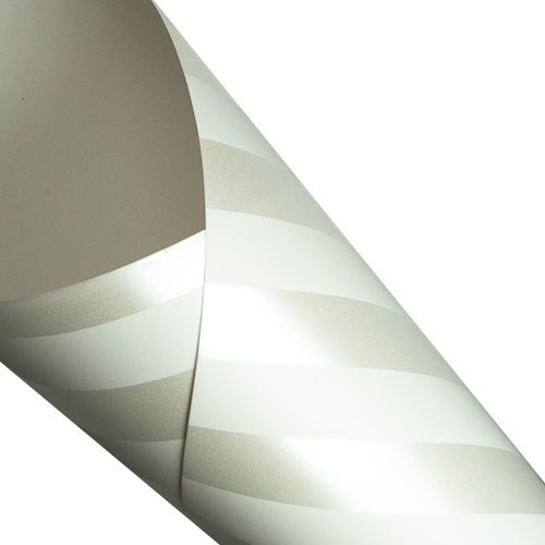 Pearlwrap - White & Pearl Stripe