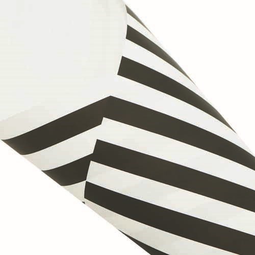 Pearlwrap - Black & White Stripe