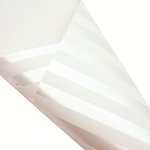 Pearlwrap - Pearl & White Stripe - 600mm x 50m Roll