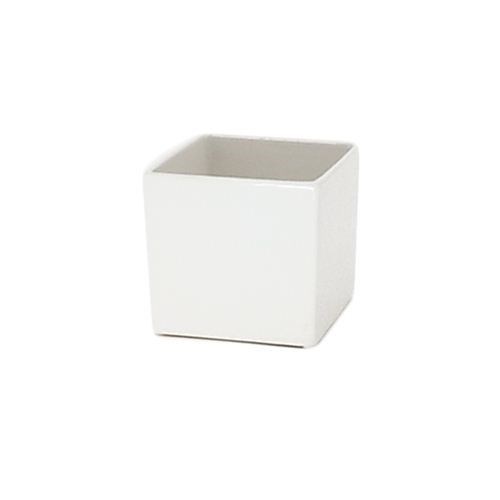 Ceramic Cube Small White