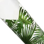 Pearlwrap - Green Leaf on White - 50 x 60cm Sheet (pk 50 shts)