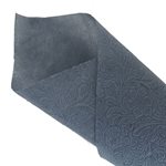 Non Woven Floral Ptn Pressed 53cm x 10m - Grey