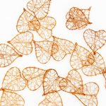 Wire Hearts 20pk - Copper 35mmD