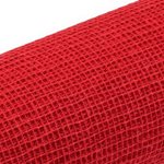 Jute Natural Mesh - Red - Red