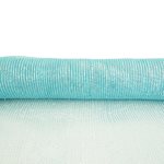 PP Mesh Metallic -53cm x10yds - Light Blue