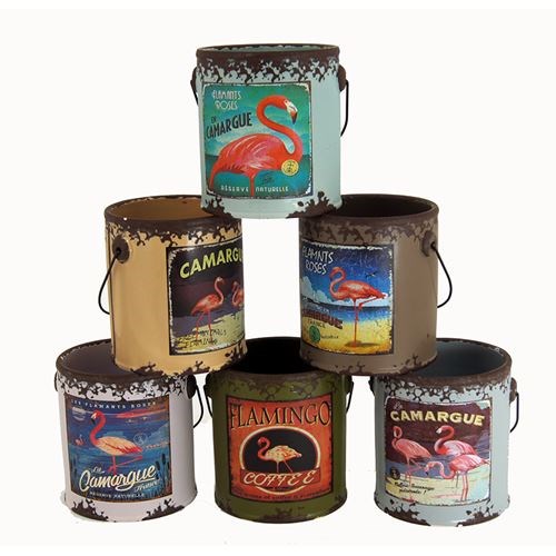 Rustic Paint Cans (set of 6)