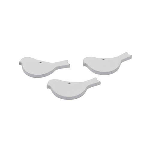 Wooden Bird With Hole (8 pk)