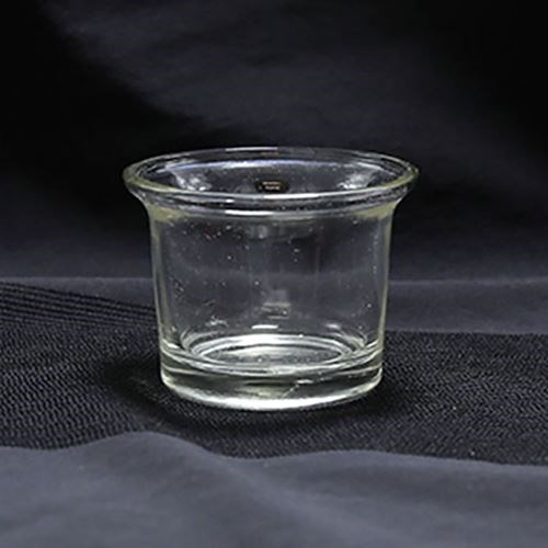 Curved Top Votive (set 35)  - 6cm dia x 4.5cm H