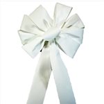 White Velvet Ribbon - 38mmx25m