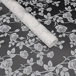 Cellophane Sheets (50pk) 50x70cm - White Rose