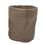 Medium Jute Bag - 15.5cm dia x 17cmH