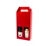 Wine Carry Pack - 2 Bottle - Red 170x85x335mmH