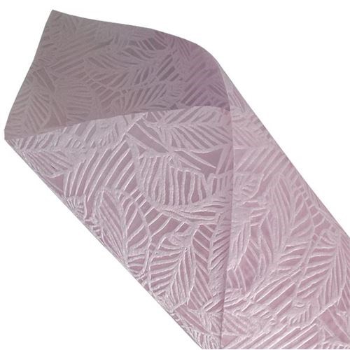 Leaf Non-Woven Roll - Light Pink - 50cmx10m