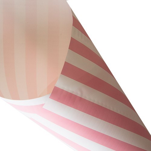 Pearlwrap - Pink & White Stripe