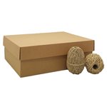 Rectangle Box - Kraft - 265mm W x 330mm L x 112mm H