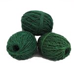 Natural Organic Hemp Twine - Green - Green 75m