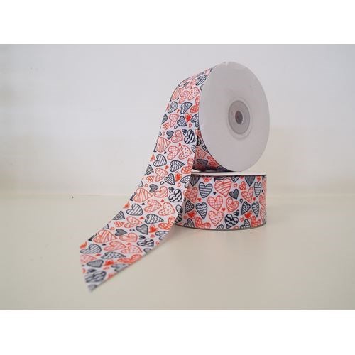 Heart Grosgrain Ribbon