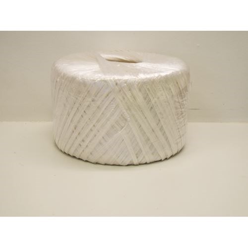 Speed Straw 500gm Roll- Clear/White Tie