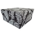 Giftwrap Roll - Fern on Black - 600x45m - Counter Roll