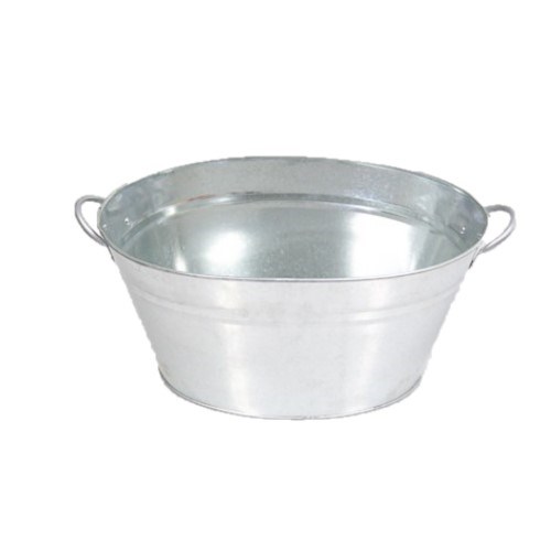 Oval Galvanised Bucket