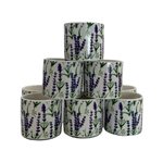 Ceramic Pot- Lavender - 6.5cm x 6.5cm x 6cm