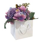 Bouquet Bags White (10PK) - 12cm x11cmH