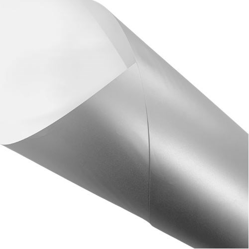 Pearl Wrap Roll Silver/White 600MM X 50M