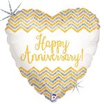 Chevron Anniversary - Packaged Helium 18