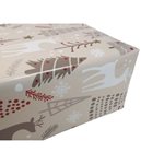 GiftWrap Roll 600x45m- Christmas Latte Land 600x45m