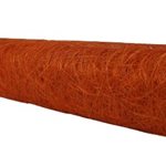 Abaca Scrunch Roll-  Orange 48cm x 9m