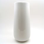 Ceramic Lipped Vase - Black 410mmH