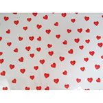 Cello Sheets, Red Heart - 50 x 70cm, 50pack